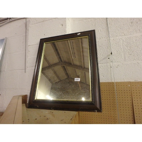 1429 - PLASTIC FRAMED MIRROR