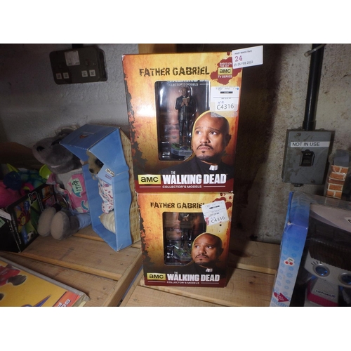 24 - FATHER GABRIAL FIGURES X2