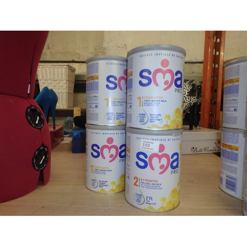 193 - 4 TINS OF SMA BABY MILK