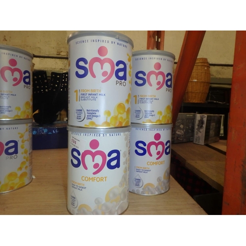 194 - 4 TINS OF SMA BABY MILK