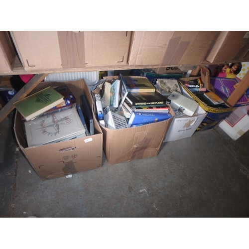 264 - 4 BOXES OF BOOKS