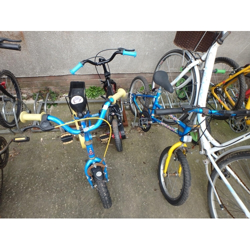 24 - CHILDS RALEIGH BIKE PLUS 2 OTHERS