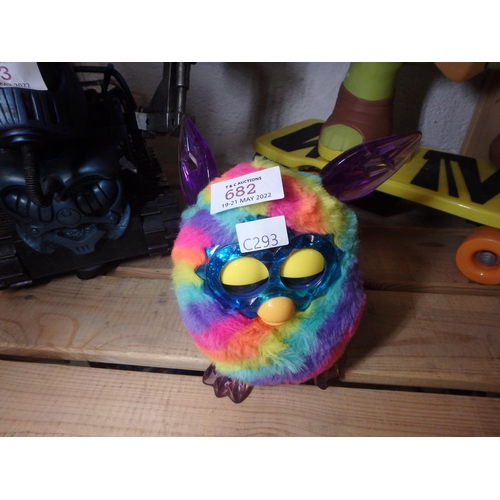 682 - RAINBOW FURBY TOY