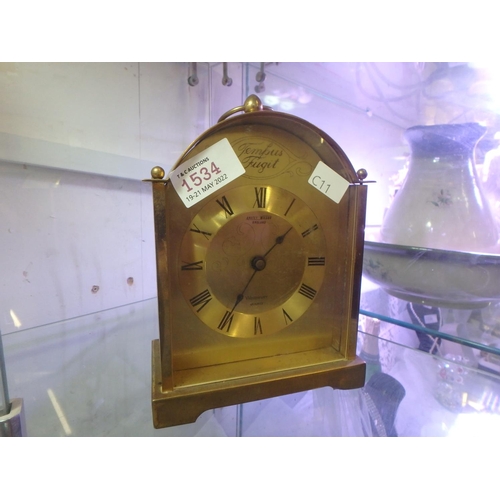 1534 - ANSTEY WILSON MANTLE CLOCK