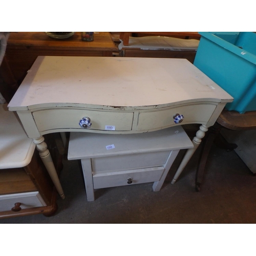 2 DRAWER DRESSING TABLE NO MIRROR