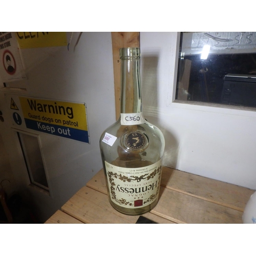 900 - LARGE COGNAC BOTTLE - NO CONTENTS!