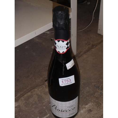 1753 - BOTTLE OF PROSECCO BALO 21 PLUS