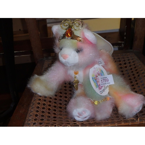 1759 - CATAPILLERS SOFT TOY CAT ANGELIQUE GUARDIAN ANGEL