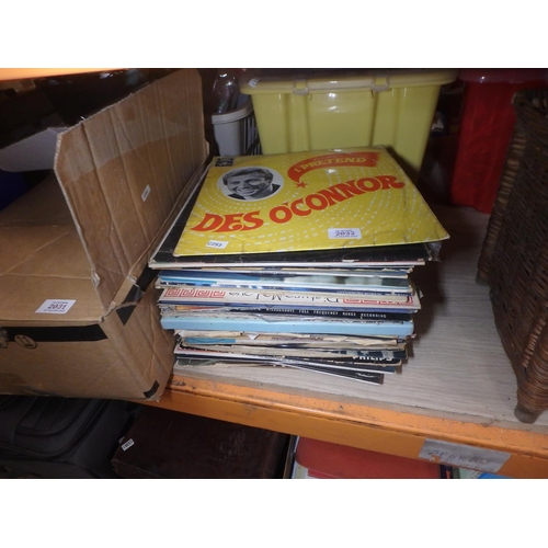 2032 - PILE OF LP RECORDS