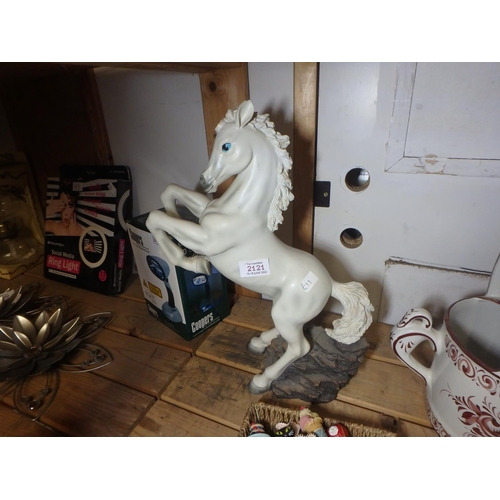 2121 - DESIGN TOSCANO HORSE ORNAMENT