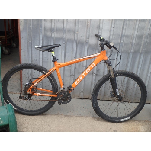 41 - ORANGE CARRERA VOODOO VENGEANCE MOUNTAIN BIKE