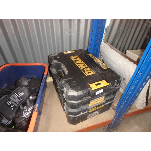 494 - 2 DEWALT CASES