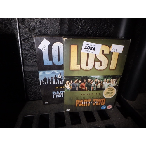 1924 - SERIES ONE PART 2 AND SERIES TWO PART TWO OF LOST