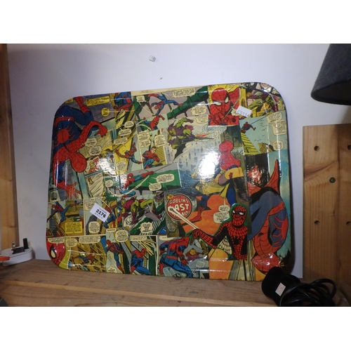 2176 - SPIDERMAN CARTOON LAP TRAY