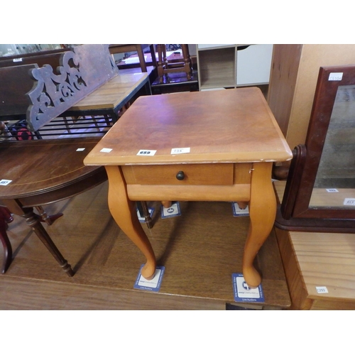 659 - SIDE TABLE WITH DRAWER