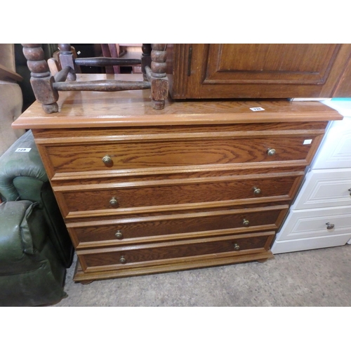 732 - 4 DRAWER CHEST OF DRAWERS