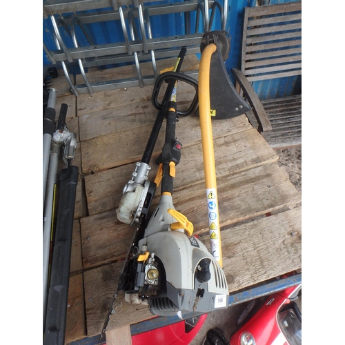 166 - RYOBI STRIMMER AND BRANCH CUTTER