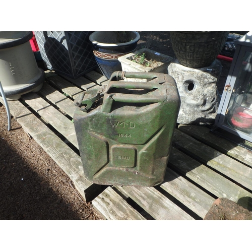 118 - 1944 MILITARY JERRY CAN