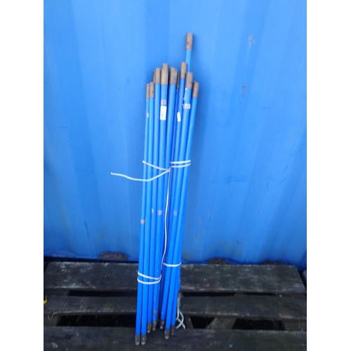 141 - 2 SETS OF DRAIN RODS