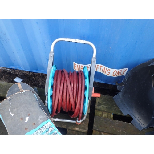 151 - HOSE REEL AND HOSE