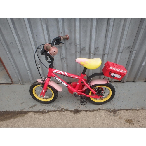 2 - APOLLO FIRECHIEF INFANTS BICYCLE