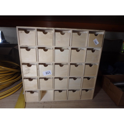 511 - SMALL ITEMS STORAGE BOX