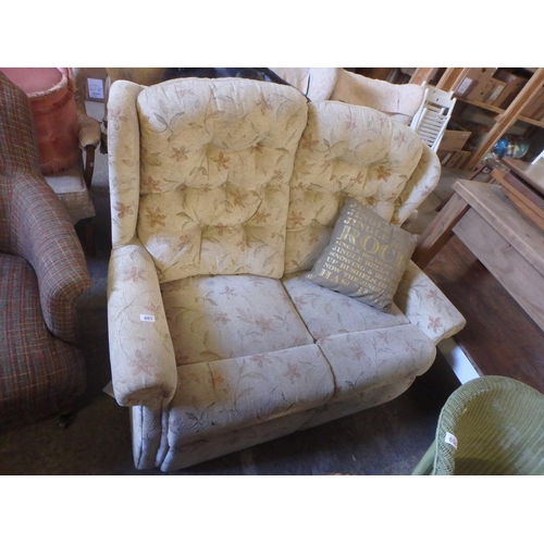 657 - TWO SEATER SOFA