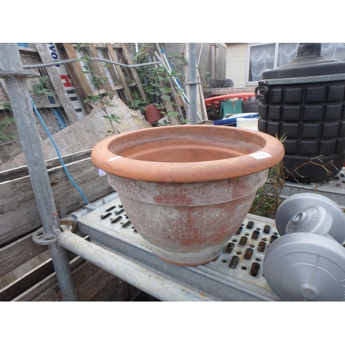 111 - LARGE TERRACOTTA PLANT POT