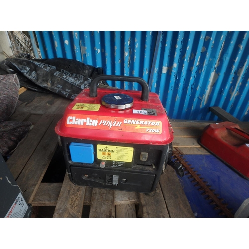 181 - CLARKE POWER GENERATOR 720W