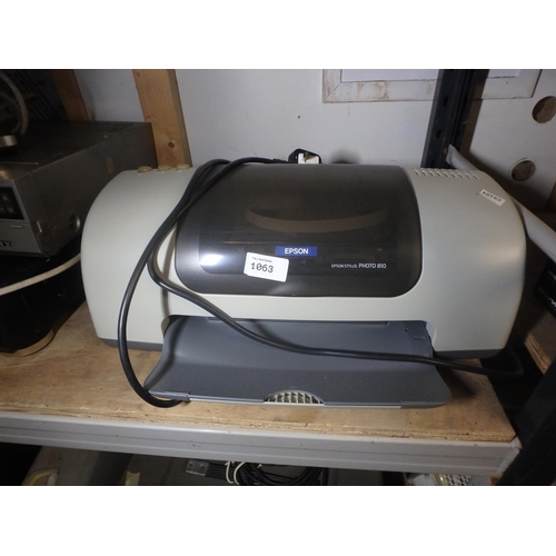 1063 - EPSON STYLUYS 8-10 PRINTER