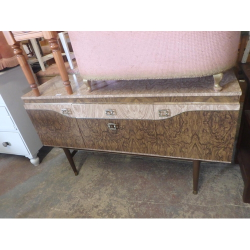 826 - ORNATE FORMICA SIDEBOARD