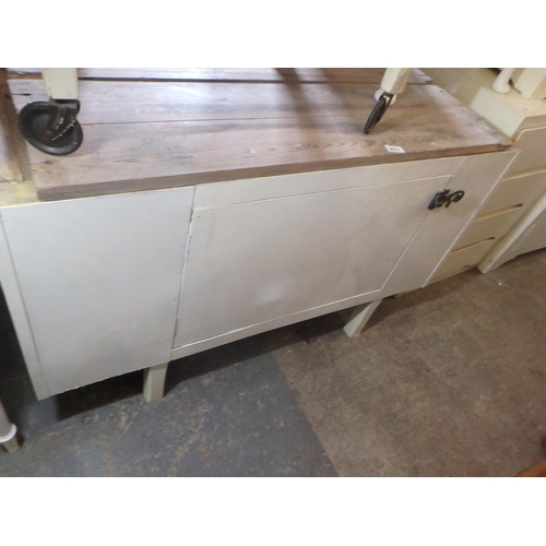 853 - WOODEN CUPBOARD