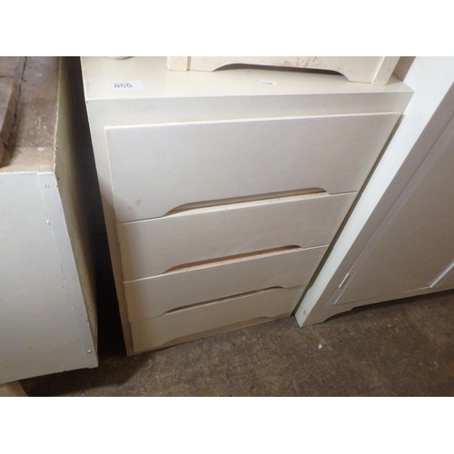 855 - 4 DRAWER CHEST OF DRAWERS