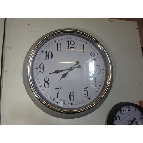 965 - LARGE WALL CLOCK