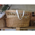 Panier En Osier Pour Vélo - Rangement Pratique & Écologique - Montage Rapide - Idéal Courses & Balades