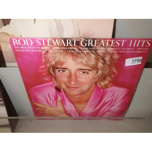 1796 - VINYL RECORD ROD STEWART GREATEST HITS