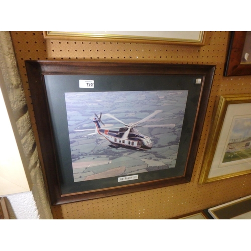 1951 - FRAMED PHOTOGRAPH - SITE FACILITIES 1991