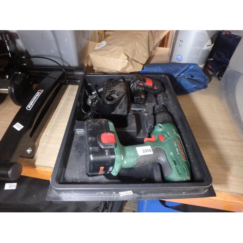 2008 - BOSCH XCEL PSB18 DRILL, CHARGER AND SPARE BATTERY