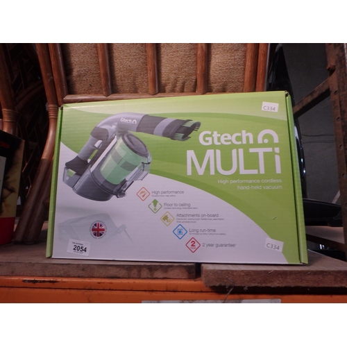 2054 - GTECH MULTI HAND HELD VACUUM