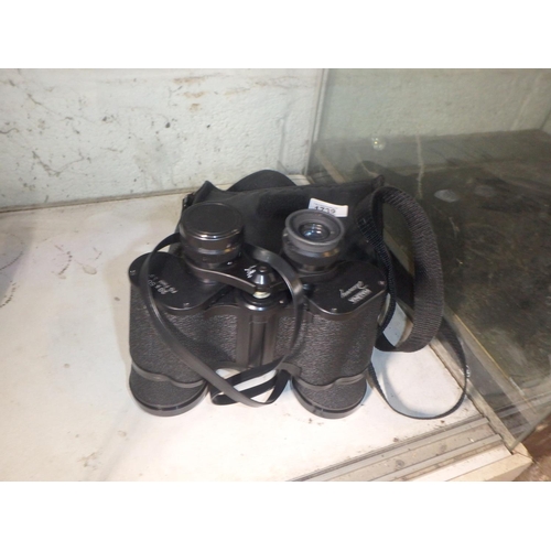 1739 - HALINA DISCOVERY 20X50 FG FIELD 3.9 BINOCULARS IN BAG