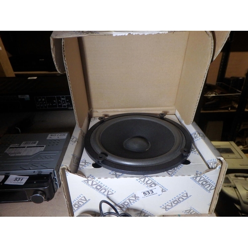 533 - AUDAX LOUD SPEAKER