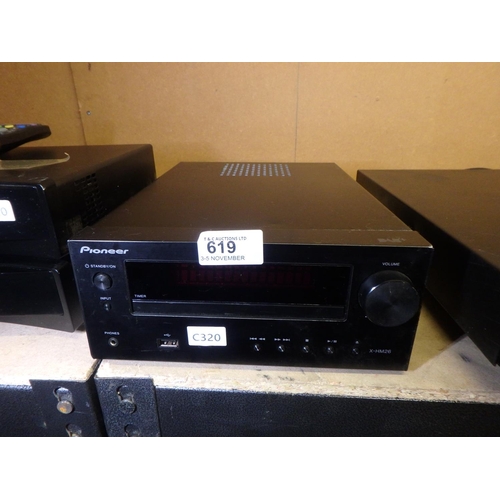 619 - PIONEER CD RECEIVER