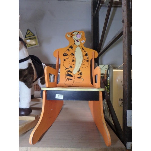 721 - ROCKING TIGGER CHAIR