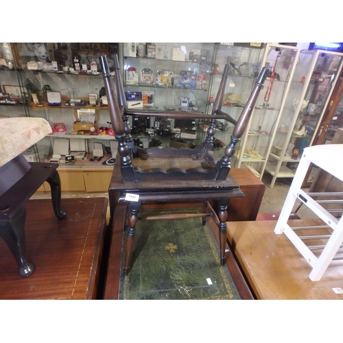 1948 - PAIR OF WOODEN SIDE TABLES