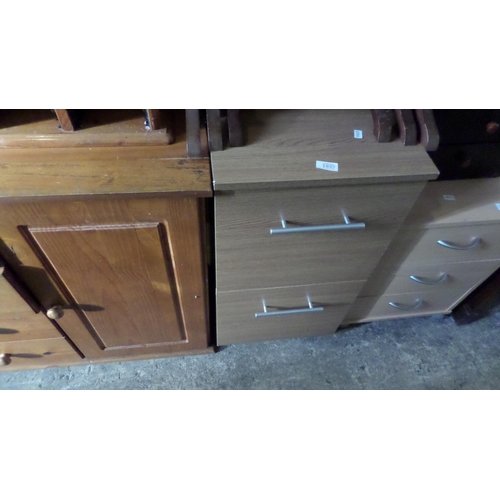 1837 - MODERN TWO DRAWER FILING CABINET