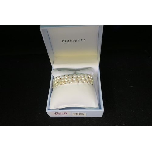 1518 - BEAUTIFUL PEARL BRACELET BY ELEMENTS