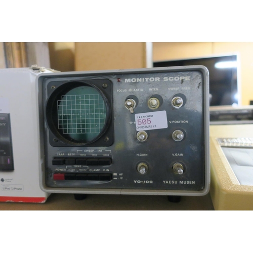 505 - YAESUMUSEN OSCILLOSCOPE