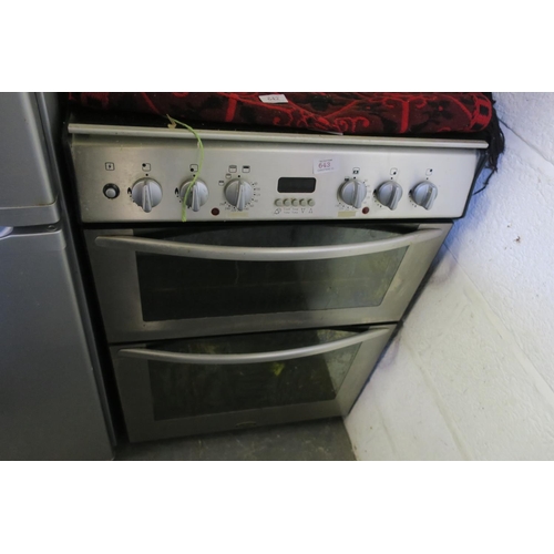 643 - GAS OVEN AND HOB