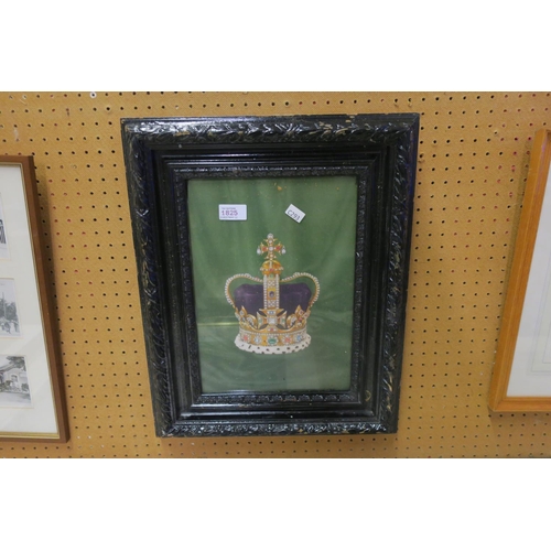 1825 - FRAMED PRINT - THE CROWN JEWELS