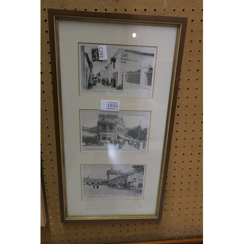 1831 - SERIES OF FRAMED PRINTS - ROYAN